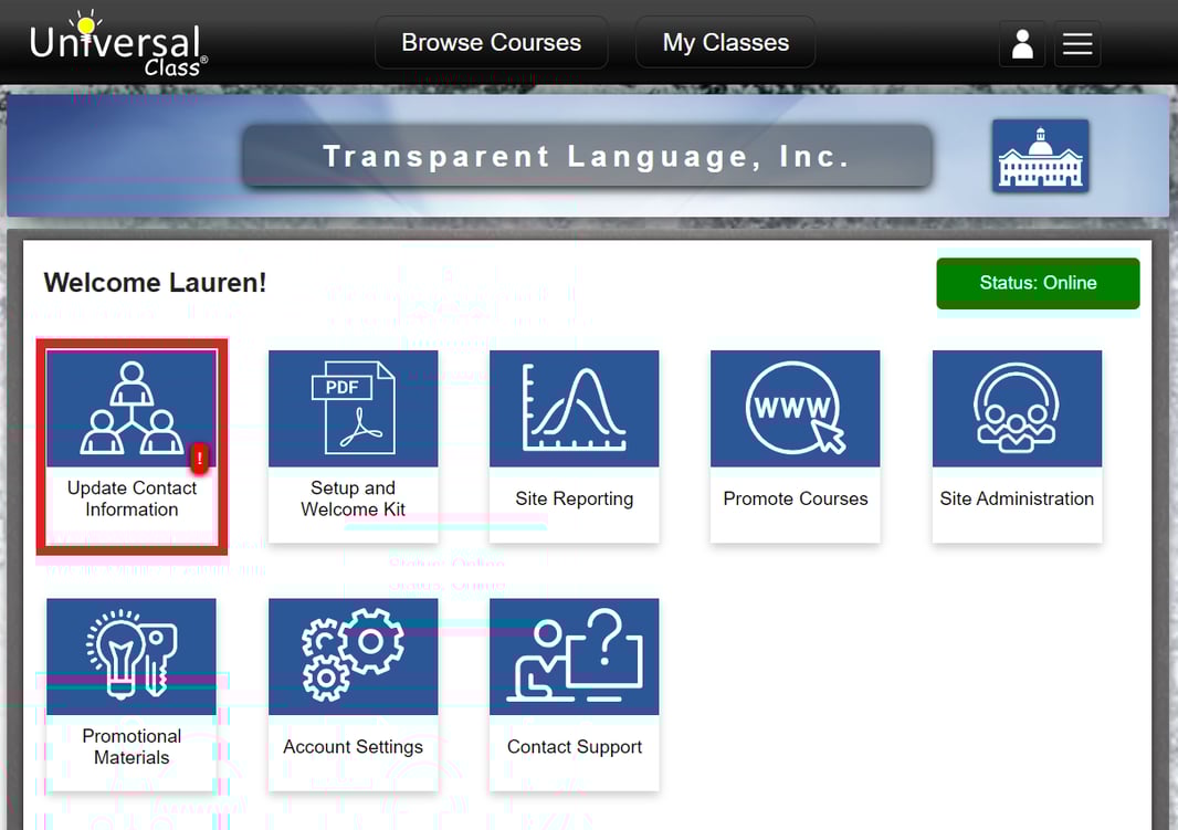 UniversalClass - FAQs